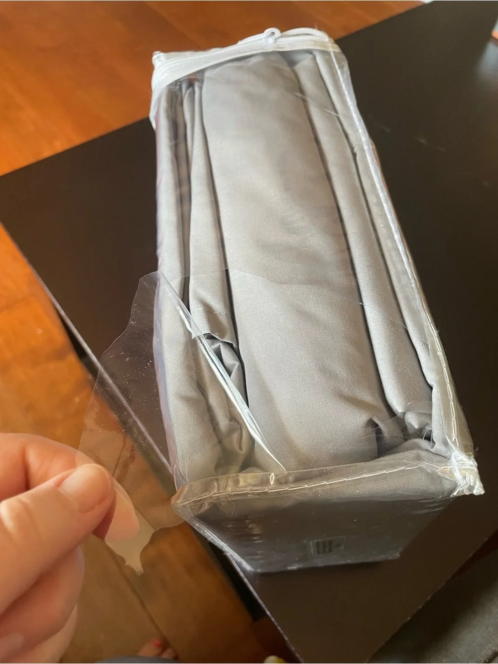 The Big One Queen Easy-Care Sheet Set - Gray